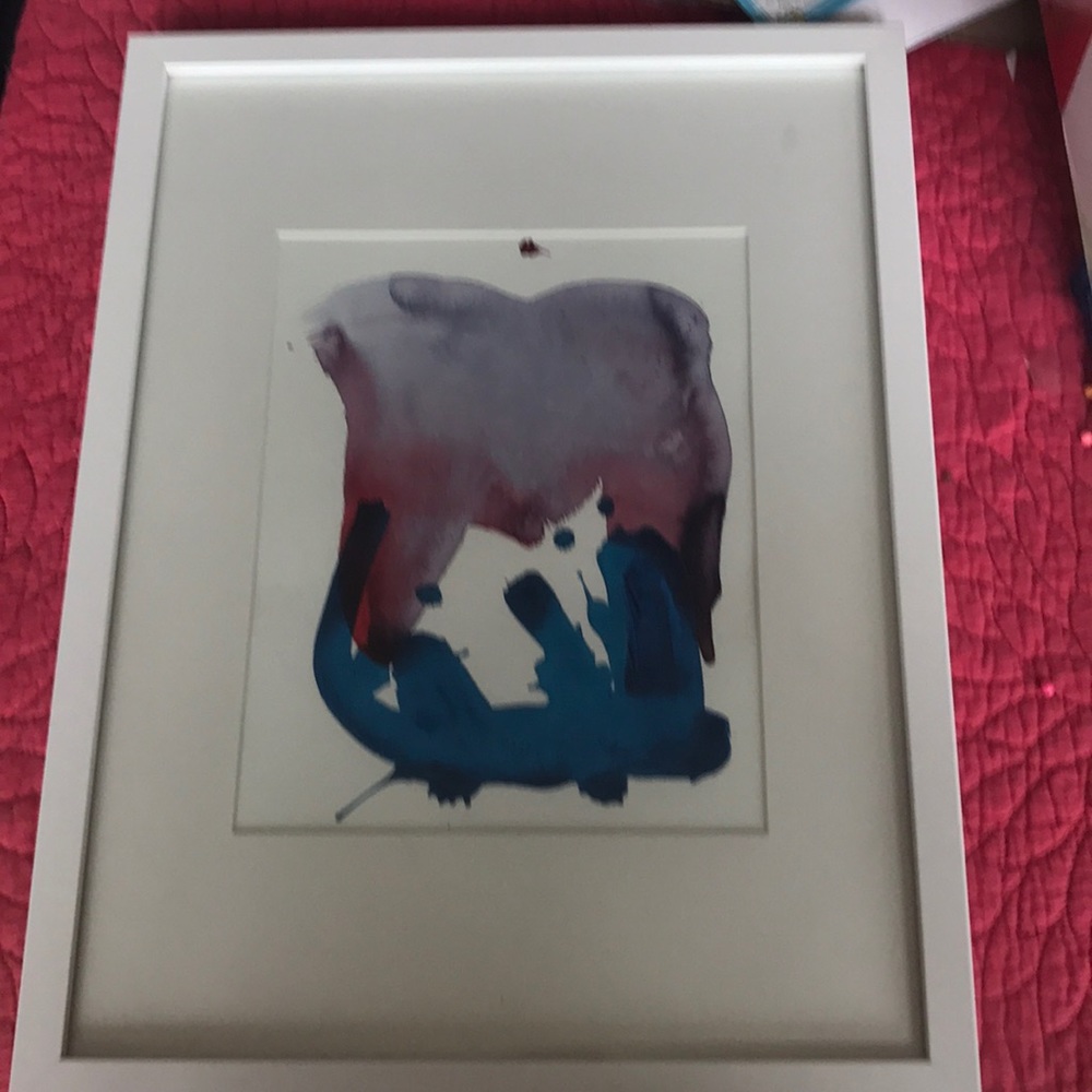 Small framed painting